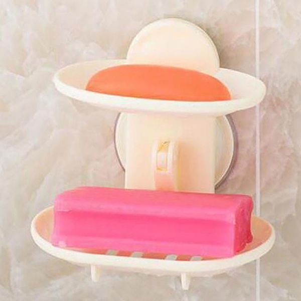 double layers strong sucker soapbox soap draining holder dish bathroom box yh-459472 dishes
double layers strong sucker soapbox soap draining holder dish bathroom box yh-459472 dishes