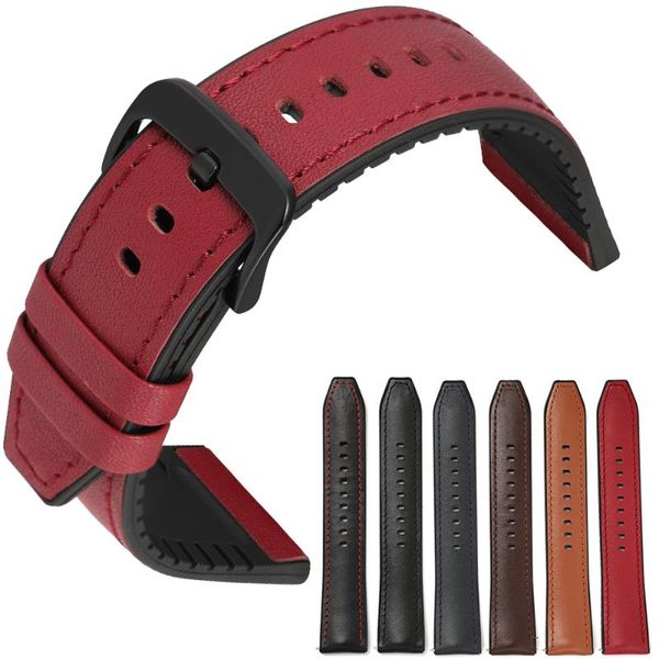 watch bands rubber and genuine leather double layer ventilation strap 20mm 22mm quick release belt cowhide handmade, Black;brown
watch bands rubber and genuine leather double layer ventilation strap 20mm 22mm quick release belt cowhide handmade, Black;brown