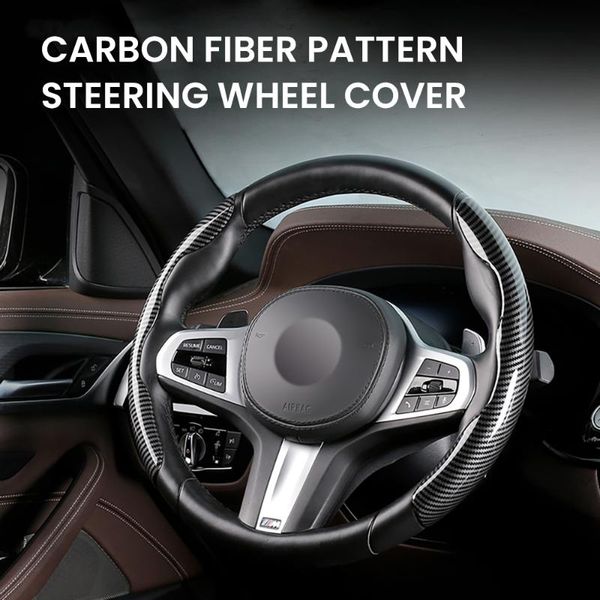 steering wheel covers 2pcs/set genuine carbon fiber car cover 38cm 15 inch anti slip wheel protector
steering wheel covers 2pcs/set genuine carbon fiber car cover 38cm 15 inch anti slip wheel protector