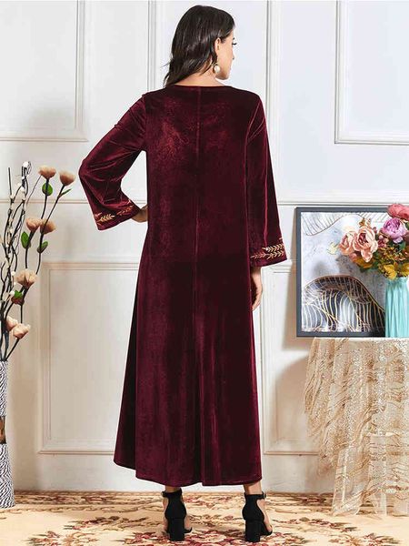 winter velvet abaya turkey muslim hijab dress kaftan dubai islam african dresses for women robe longue musulman de mode femme, Red
winter velvet abaya turkey muslim hijab dress kaftan dubai islam african dresses for women robe longue musulman de mode femme, Red