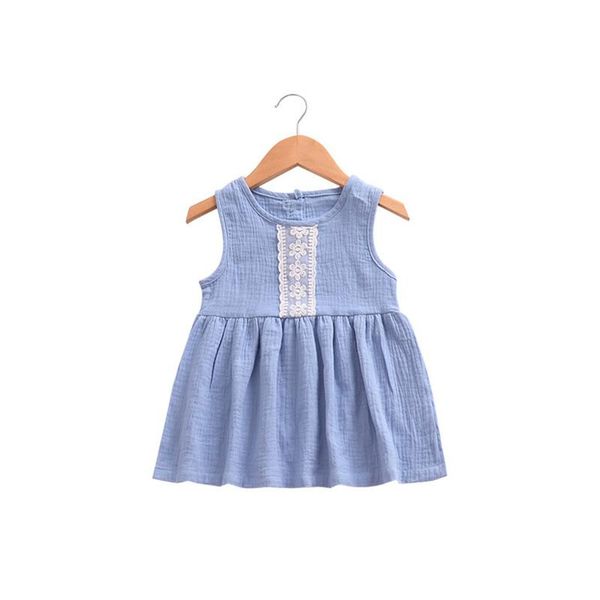 girl's dresses summer toddler baby girls dress sleeveless blue cotton kids pink party vestidos children clothes, Red;yellow
girl's dresses summer toddler baby girls dress sleeveless blue cotton kids pink party vestidos children clothes, Red;yellow