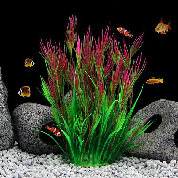 artificial aquarium plants decoration fish tank water plant grass ornament plastic underwater aquatic viewing decor decorations
artificial aquarium plants decoration fish tank water plant grass ornament plastic underwater aquatic viewing decor decorations