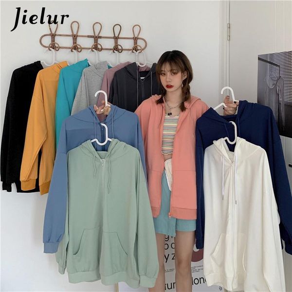 women's hoodies & sweatshirts autumn zipper hoodie women solid color korean loose pocket female chic slim black sweatshirt 12 colors
women's hoodies & sweatshirts autumn zipper hoodie women solid color korean loose pocket female chic slim black sweatshirt 12 colors