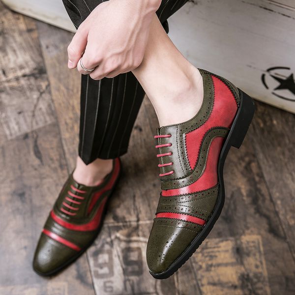 45.46.47 size brogue color matching mens shoes retro western formal wear mens wedding business casual british baroque leather shoes fashion, Black
45.46.47 size brogue color matching mens shoes retro western formal wear mens wedding business casual british baroque leather shoes fashion, Black