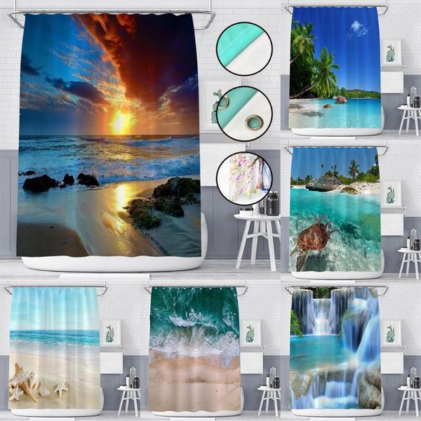 waterproof shower curtains bathroom curtain sea beach 3d printing scenery thicken polyester fabric
waterproof shower curtains bathroom curtain sea beach 3d printing scenery thicken polyester fabric