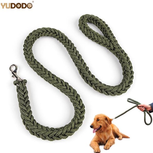 dog collars & leashes heavy duty leash green nylon braided strong pet training rope traction lead for medium large dogs 115cm
dog collars & leashes heavy duty leash green nylon braided strong pet training rope traction lead for medium large dogs 115cm