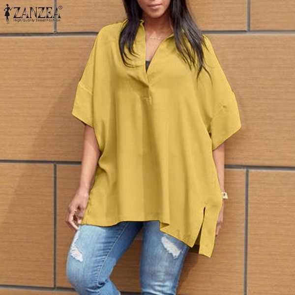 women's blouses & shirts fashion solid blouse lady vintage half sleeve womens 2022 summer baggy blusa casual daily v neck pullov, White
women's blouses & shirts fashion solid blouse lady vintage half sleeve womens 2022 summer baggy blusa casual daily v neck pullov, White