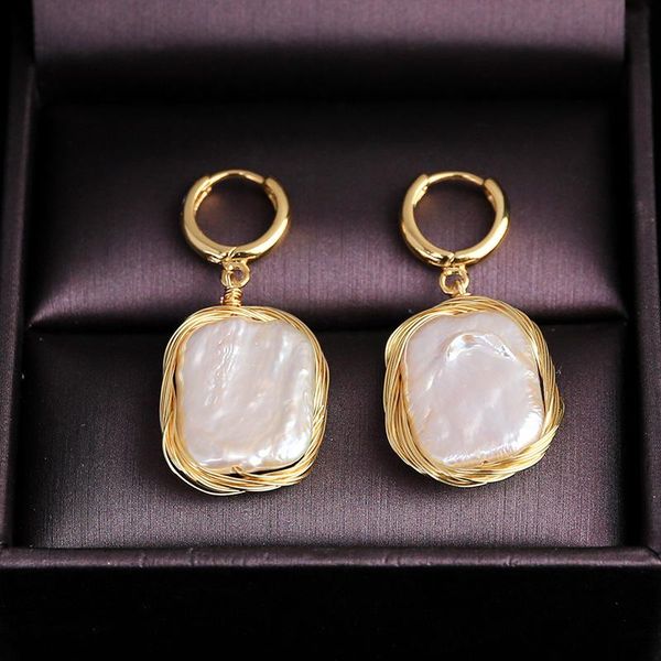 dangle & chandelier vintage handmade rectangular baroque freshwater pearl ear buckle geometric copper wire weave earrings for women eh016, Silver
dangle & chandelier vintage handmade rectangular baroque freshwater pearl ear buckle geometric copper wire weave earrings for women eh016, Silver