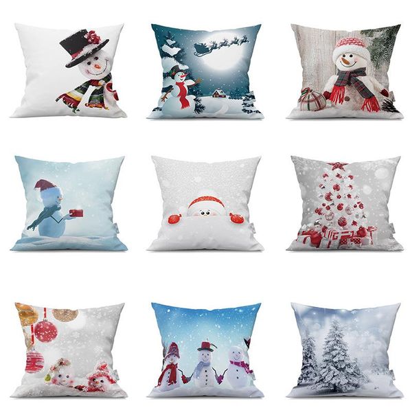 cushion/decorative pillow christmas theme cute snowman cartoon pillowcase sofa car home decoration customizable
cushion/decorative pillow christmas theme cute snowman cartoon pillowcase sofa car home decoration customizable