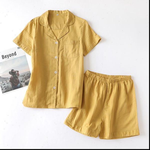 pyjamas 100% cotton short womens sleepwears sleeves pajamas sets shorts summer japanese simple solid sleepwear homewear pijamas, Black;red
pyjamas 100% cotton short womens sleepwears sleeves pajamas sets shorts summer japanese simple solid sleepwear homewear pijamas, Black;red