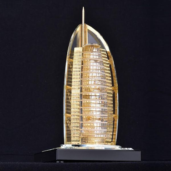 decorative objects & figurines dubai seven star sailing el crystal building model inlaid with gold tourist souvenirs mini figures home decor
decorative objects & figurines dubai seven star sailing el crystal building model inlaid with gold tourist souvenirs mini figures home decor