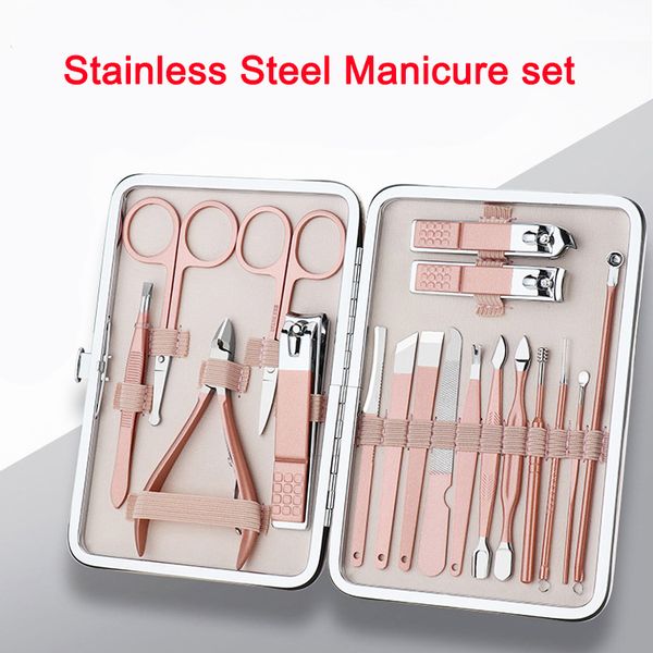 nail clipper tool set professional stainless steel nail's scissors cutter tweezer tools family foot hand care accessories
nail clipper tool set professional stainless steel nail's scissors cutter tweezer tools family foot hand care accessories