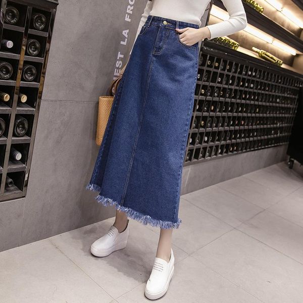skirts lguc.h classic blue denim long skirt 2021 high waist jeans big large plus size womens oversized longue jupe, Black
skirts lguc.h classic blue denim long skirt 2021 high waist jeans big large plus size womens oversized longue jupe, Black