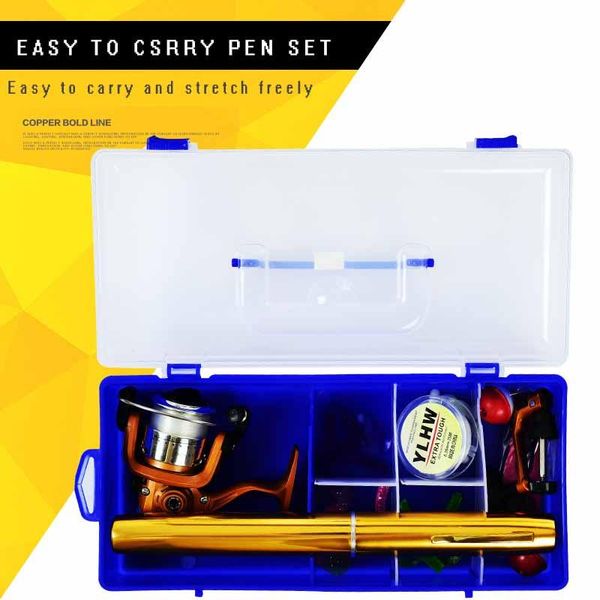 2.1 m mini pen fishing rod set portable ultra short sea pole throwing suit boat rods
2.1 m mini pen fishing rod set portable ultra short sea pole throwing suit boat rods