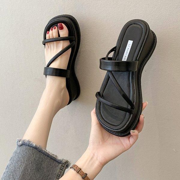 slippers women summer low platform luxury slides sliders shoes pantofle designer soft 2021 rubber pu basic rome casual fabric pa, Black
slippers women summer low platform luxury slides sliders shoes pantofle designer soft 2021 rubber pu basic rome casual fabric pa, Black