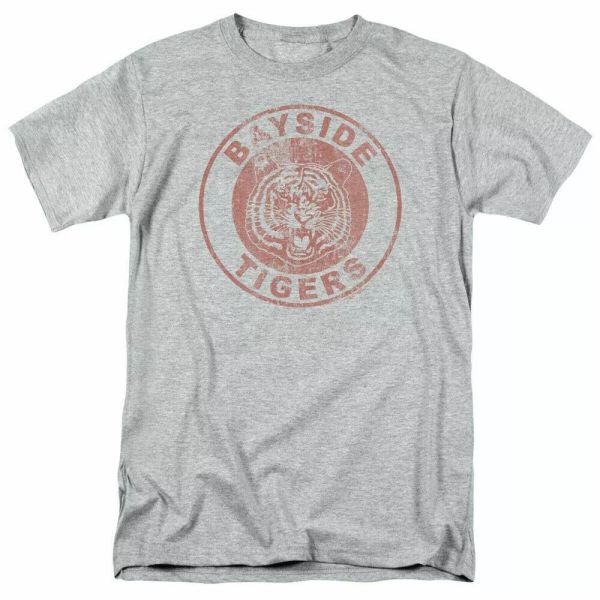 saved by the bell tigers t shirt mens licensed classic tv bayside tee sport grey, White;black
saved by the bell tigers t shirt mens licensed classic tv bayside tee sport grey, White;black