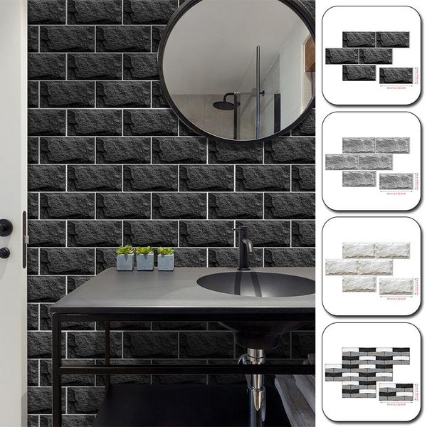 wall stickers 6pcs american retro three-dimensional stone pattern sticker home pvc15x30cm frosted brick decorative
wall stickers 6pcs american retro three-dimensional stone pattern sticker home pvc15x30cm frosted brick decorative