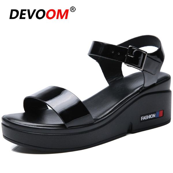 fashion mirror womans sandals summer woman shoes sleehak sandale femme teenslippers womens strap platform wedges, Black
fashion mirror womans sandals summer woman shoes sleehak sandale femme teenslippers womens strap platform wedges, Black