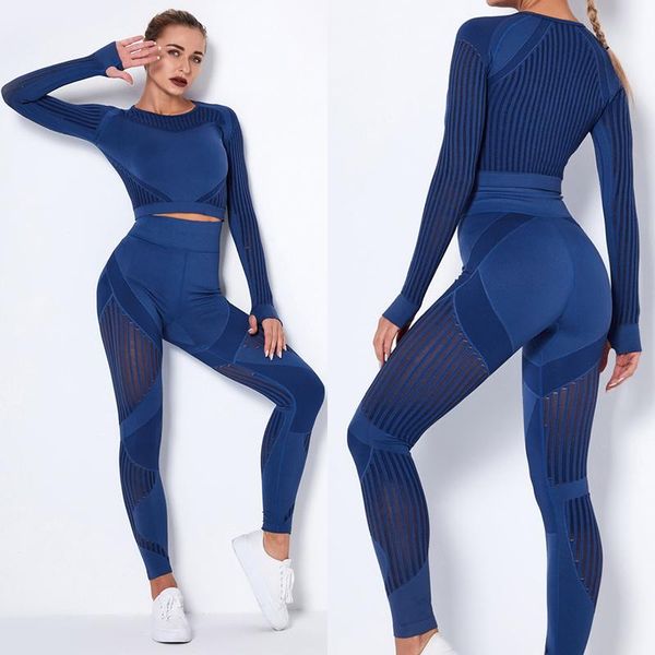 yoga outfit seamless women hollow out set workout sportswear gym clothing fitness long sleeve crop high waist leggings sports sets
yoga outfit seamless women hollow out set workout sportswear gym clothing fitness long sleeve crop high waist leggings sports sets