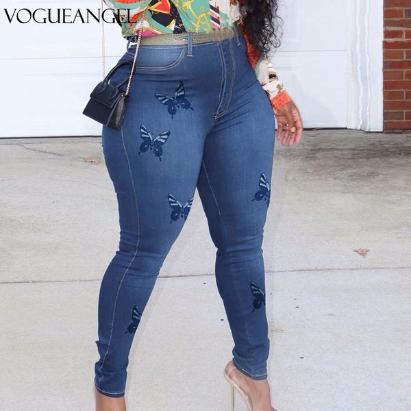 women's jeans plus size butterfly print skinny long 3xl vintage streetwear midi waist distressed stretchy ripped melody denim pants, Blue
women's jeans plus size butterfly print skinny long 3xl vintage streetwear midi waist distressed stretchy ripped melody denim pants, Blue