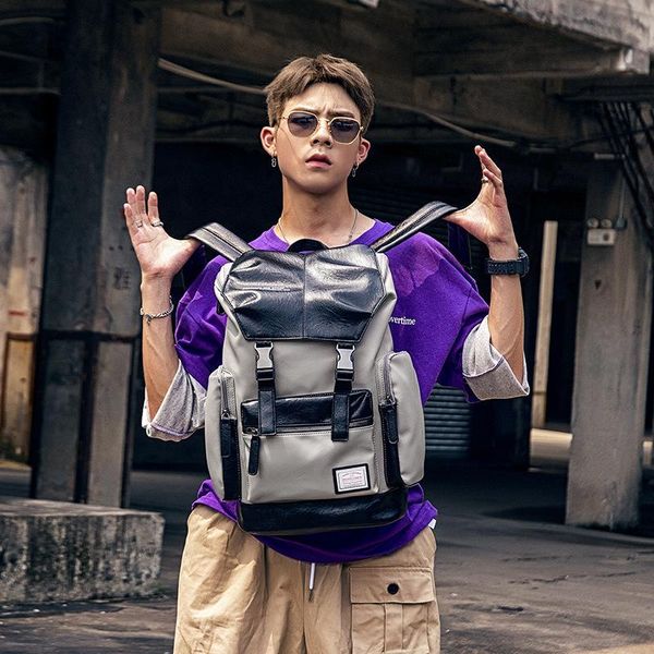 backpack men casual waterproof travel bag personalized computer male large capacity practical all-match
backpack men casual waterproof travel bag personalized computer male large capacity practical all-match