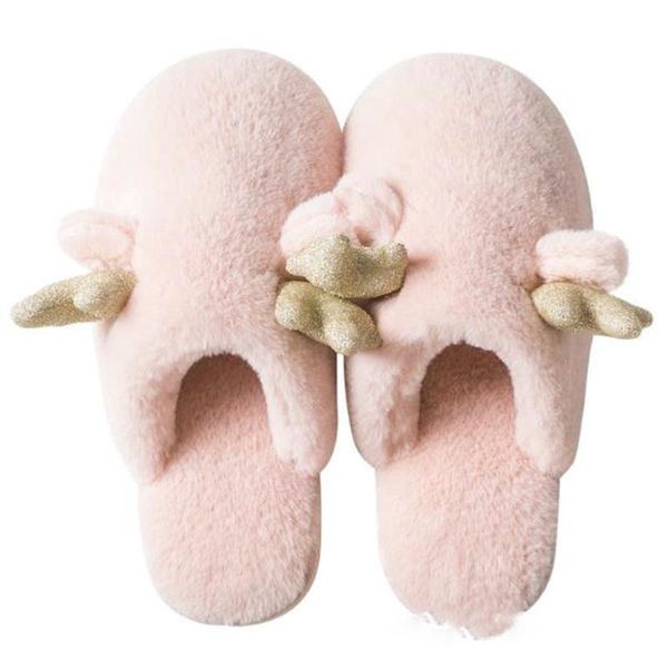 slippers women cute antlers warm non-slip indoor cotton couple 2021 home fall winter light plush slides eu size 35-44, Black
slippers women cute antlers warm non-slip indoor cotton couple 2021 home fall winter light plush slides eu size 35-44, Black