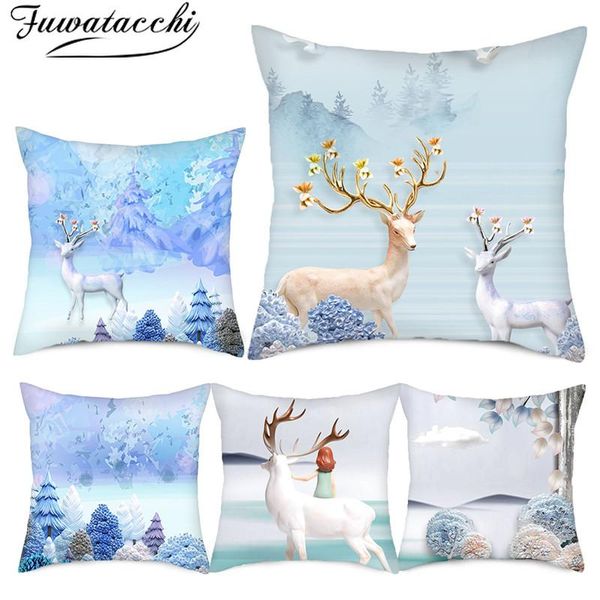 pillow case fuwatacchi deer tree printed cases animals forest scene pillows cover for home sofa decorative cushion drop
pillow case fuwatacchi deer tree printed cases animals forest scene pillows cover for home sofa decorative cushion drop