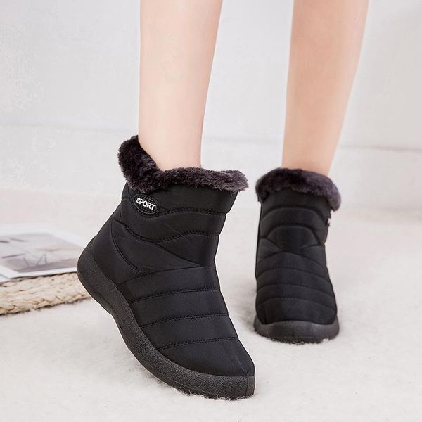 boots 2021 warm and thick fluff high-cotton shoes women's sleeve waterproof snow lightweight non-slip, Black
boots 2021 warm and thick fluff high-cotton shoes women's sleeve waterproof snow lightweight non-slip, Black