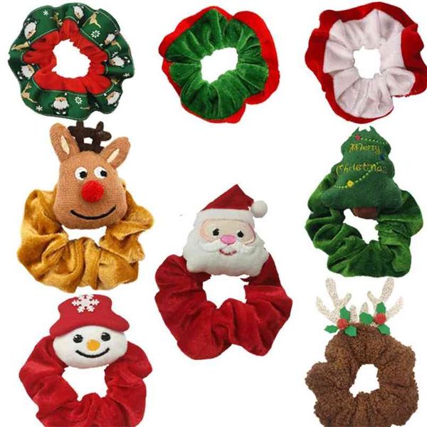 christmas hair circle scrunchies velvet flannel santa elk xmas tree doll hairband scrunchy ponytail holder hair tie elastic circle headdress, Slivery;white
christmas hair circle scrunchies velvet flannel santa elk xmas tree doll hairband scrunchy ponytail holder hair tie elastic circle headdress, Slivery;white