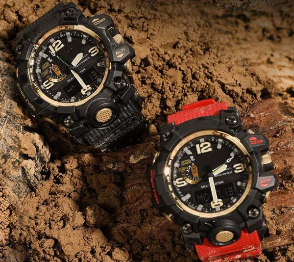 wristwatches gwg1000 military watch mud-resistant men sport quartz watches strap band steel case led relogio digital gifts for, Slivery;brown
wristwatches gwg1000 military watch mud-resistant men sport quartz watches strap band steel case led relogio digital gifts for, Slivery;brown