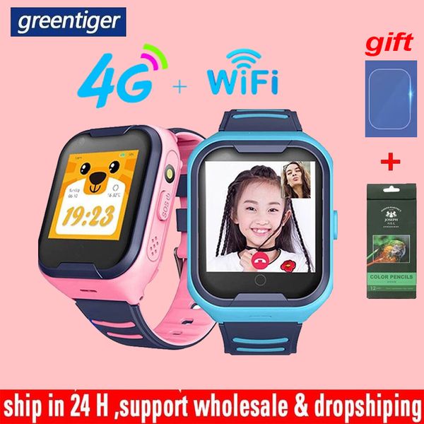 greentiger 4g network a36e wifi gps sos smart watch kids video call ip67 waterproof alarm clock camera baby watch vs q50 q90, Slivery;brown
greentiger 4g network a36e wifi gps sos smart watch kids video call ip67 waterproof alarm clock camera baby watch vs q50 q90, Slivery;brown