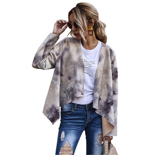 autumn women jacket retro suede woman printed long sleeve coat fashion loose short outerwear m276 women's jackets, Black;brown
autumn women jacket retro suede woman printed long sleeve coat fashion loose short outerwear m276 women's jackets, Black;brown