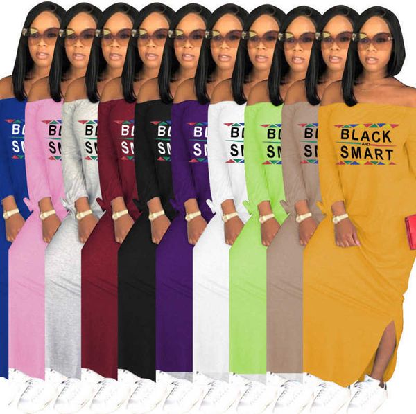 designer women maxi dresses fashion off shoulder printed letter long sleeve loose dress party nightclub plus size clothing, Black;gray
designer women maxi dresses fashion off shoulder printed letter long sleeve loose dress party nightclub plus size clothing, Black;gray