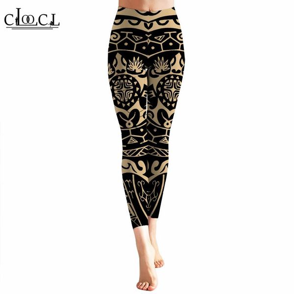 women's leggings cloocl women viking tattoo polynesian style 3d printed legging high waist elasticity casual female fitness sport pants, Black
women's leggings cloocl women viking tattoo polynesian style 3d printed legging high waist elasticity casual female fitness sport pants, Black