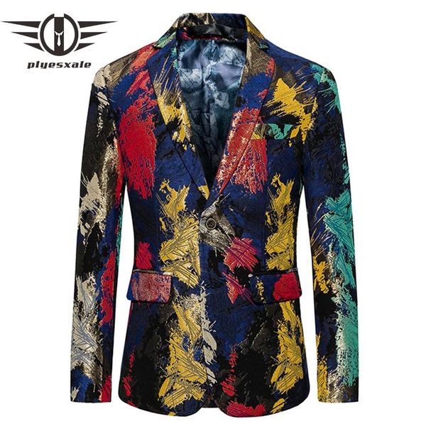 plyesxale floral blazer men 2021 autumn slim fit mens casual brand 5xl 6xl colorful stage clothing prom blazers q401 men's suits &, White;black
plyesxale floral blazer men 2021 autumn slim fit mens casual brand 5xl 6xl colorful stage clothing prom blazers q401 men's suits &, White;black