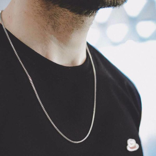 necklaces pendants silverly square box link and ingot chain necklace for men stainless steel choker with 21-24 inches (2.1mm-5mm wide), Silver
necklaces pendants silverly square box link and ingot chain necklace for men stainless steel choker with 21-24 inches (2.1mm-5mm wide), Silver