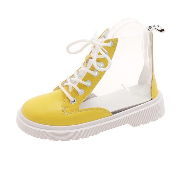 boots fashion simple wild high-high transparent female korean women shoes student short rain, Black
boots fashion simple wild high-high transparent female korean women shoes student short rain, Black