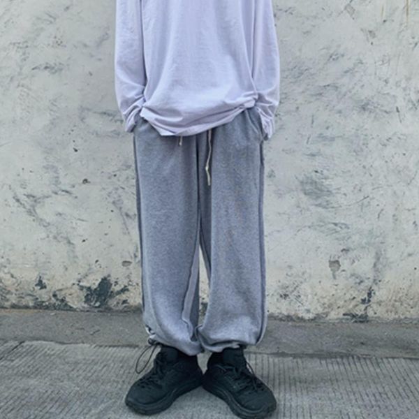 men's pants 2021 black solid color straight harem korean man loose ankle-length winter streetwear woman spring casual
men's pants 2021 black solid color straight harem korean man loose ankle-length winter streetwear woman spring casual