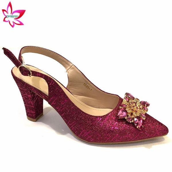 dress shoes fuchsia color women sandals classics italian pumps shoe for party pointed toe decorated with stones, Black
dress shoes fuchsia color women sandals classics italian pumps shoe for party pointed toe decorated with stones, Black