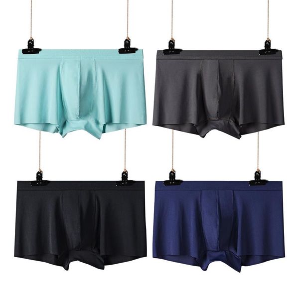 underpants 5 pcs/lot men's boxer briefs soft comfortable breathable seamless ice silk men underwear, Black;white
underpants 5 pcs/lot men's boxer briefs soft comfortable breathable seamless ice silk men underwear, Black;white