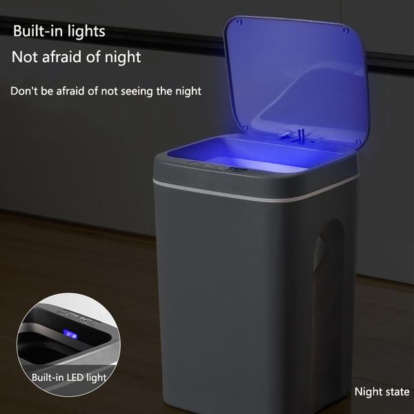 waste bins 12l smart trash can automatic induction infrared motion sensor dustbin home kitchen bathroom garbage bin
waste bins 12l smart trash can automatic induction infrared motion sensor dustbin home kitchen bathroom garbage bin