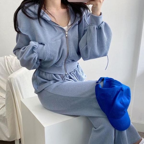 yghan2021 autumn winter women sets two pieces and pant set sportswear pockets zipper hooded tracksuit suits women's piece pants, White
yghan2021 autumn winter women sets two pieces and pant set sportswear pockets zipper hooded tracksuit suits women's piece pants, White