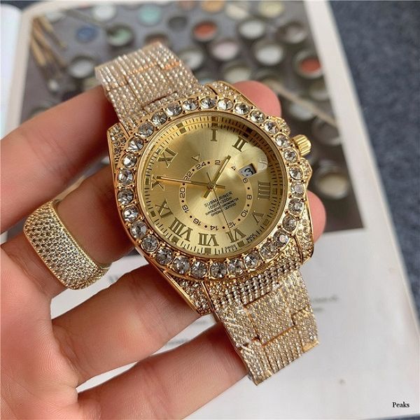 2021 three needle series luxury mens watches roman numeral dial quartz watch designer wristwatch diamond bezel brand, Slivery;brown
2021 three needle series luxury mens watches roman numeral dial quartz watch designer wristwatch diamond bezel brand, Slivery;brown