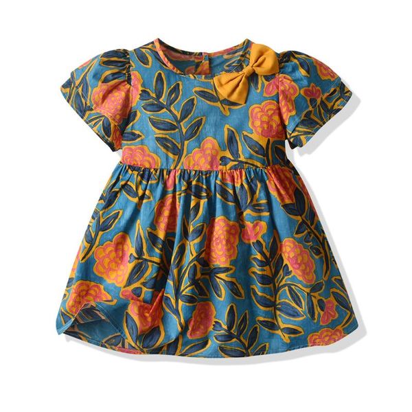 girl's dresses 2021 summer girls garden flowers printing 12 months - 5 years old baby princess puff sleevess cotton knee-length dress, Red;yellow
girl's dresses 2021 summer girls garden flowers printing 12 months - 5 years old baby princess puff sleevess cotton knee-length dress, Red;yellow