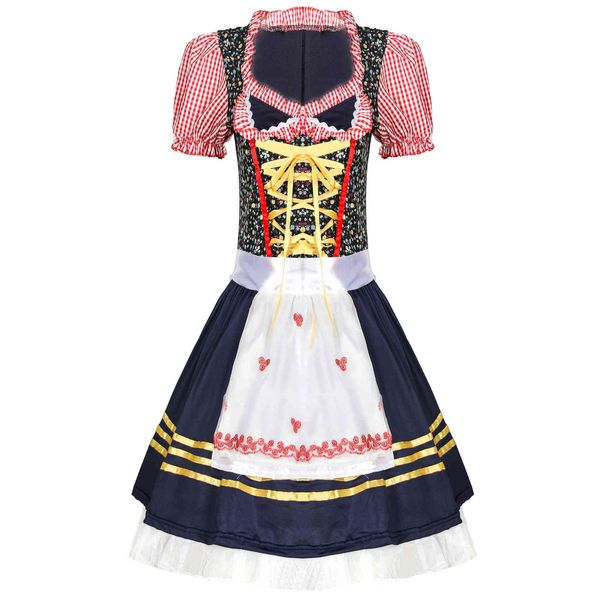 stage carnival 2021 grid german munich beer festival costume halloween maid, Black;red
stage carnival 2021 grid german munich beer festival costume halloween maid, Black;red
