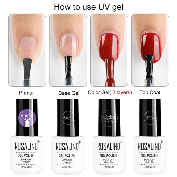 nail gel rosalind base and coat polish hybrid varnishes enamel long lasting reinforce 7ml manicure uv lacquer art primer, Red;pink 
nail gel rosalind base and coat polish hybrid varnishes enamel long lasting reinforce 7ml manicure uv lacquer art primer, Red;pink