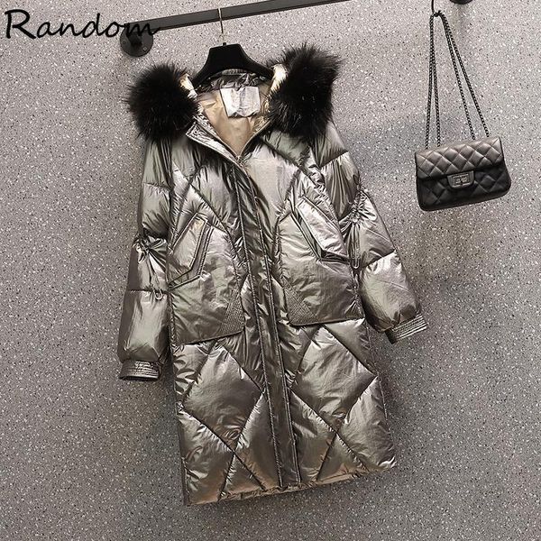 women's down & parkas winter 2021 plus size fashion long hooded parka women fur collar padded jacket solid glossy chic coat outwear sno, Black
women's down & parkas winter 2021 plus size fashion long hooded parka women fur collar padded jacket solid glossy chic coat outwear sno, Black