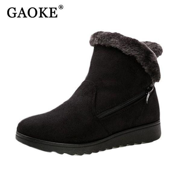 women winter shoes women's ankle boots the 3 color fashion casual flat warm woman snow, Black
women winter shoes women's ankle boots the 3 color fashion casual flat warm woman snow, Black