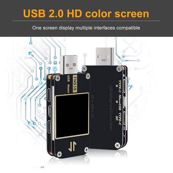 diagnostic tools fnb38 usb lcd current and voltage-meter tester qc4+ pd3.0 2.0pps fast charge protocol capacity dimension
diagnostic tools fnb38 usb lcd current and voltage-meter tester qc4+ pd3.0 2.0pps fast charge protocol capacity dimension