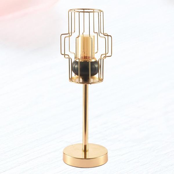 candle holders plating iron art holder retro hollowed candlestick lamp shape decor for wedding party home decoration - size
candle holders plating iron art holder retro hollowed candlestick lamp shape decor for wedding party home decoration - size